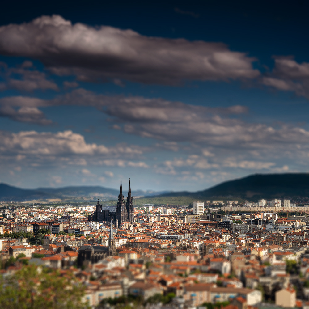 Vue sur Clermont-Ferrand, Hermès Milio Photographie